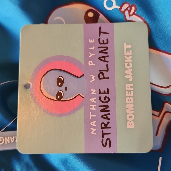CULTURE FLY ☆ STRANGE PLANET ☆ LIGHTWEIGHT BOMBER JACKET ☆ 3XL ☆ NWT - Picture 13 of 13